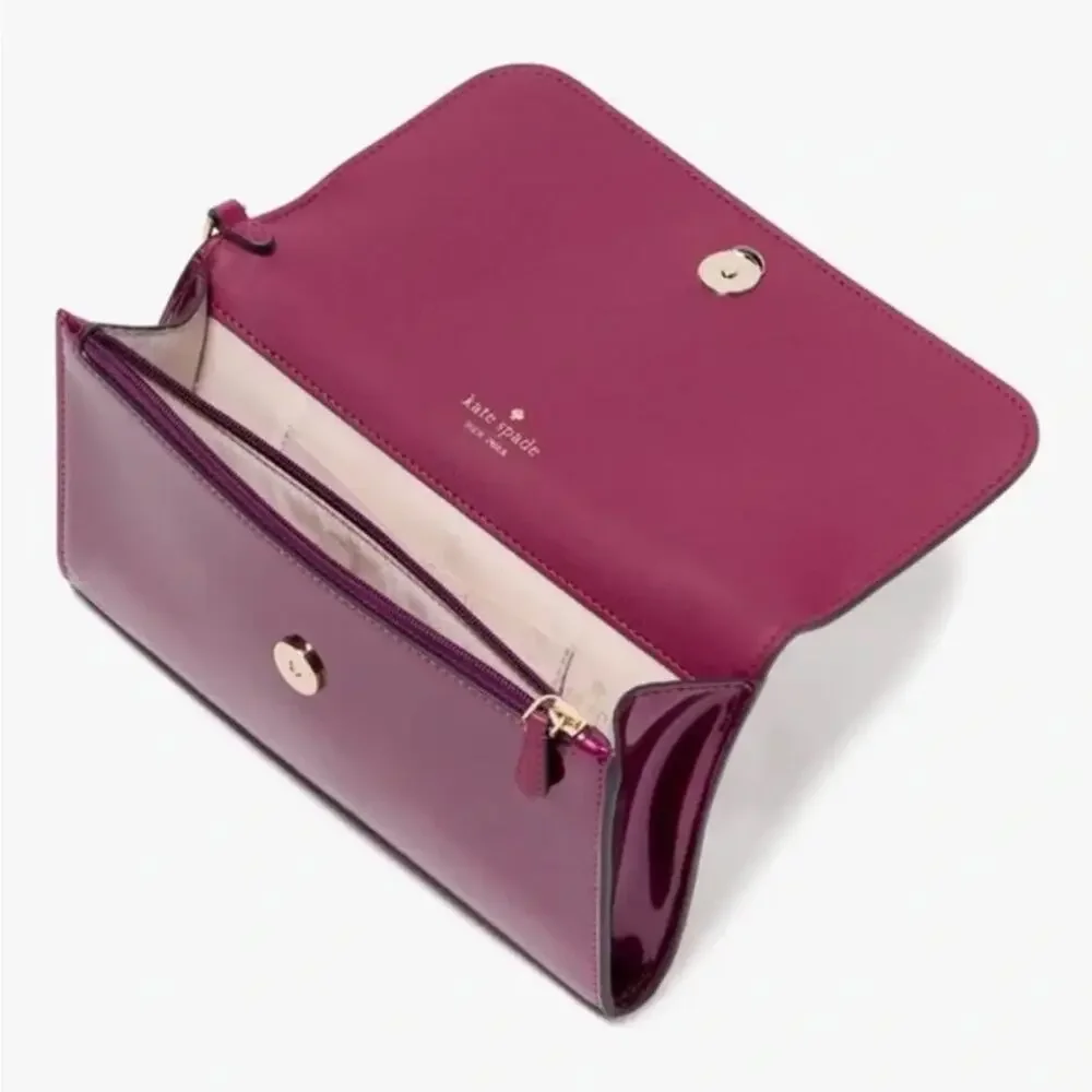 NWT - Kate Spade - Kenzie Boxed Medium Flap Wristlet